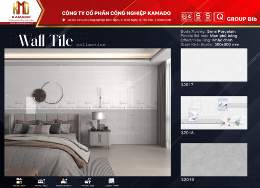 Gạch ốp tường 300X600 - Ảnh 2