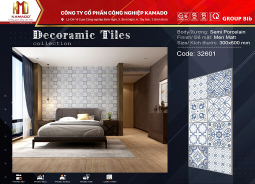 Gạch ốp tường 300X600 - Ảnh 2