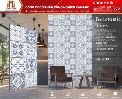 Gạch ốp tường 300X600