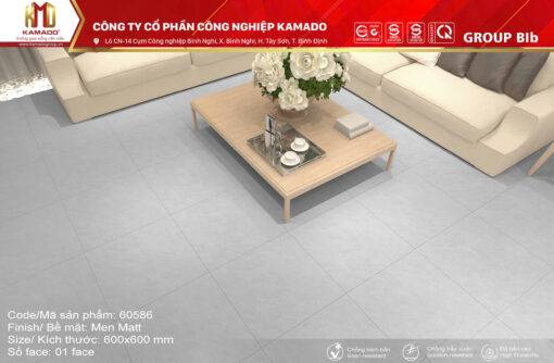 Gạch lát 600X600 - Ảnh 2