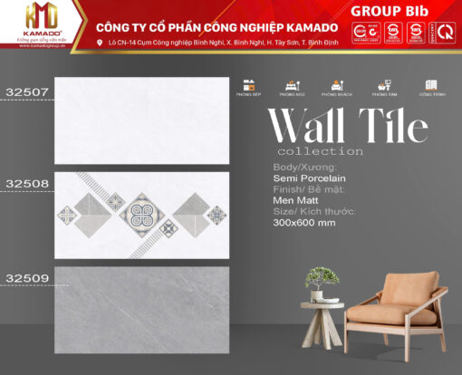 Gạch ốp tường 300x600