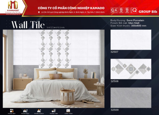Gạch ốp tường 300x600 - Ảnh 2
