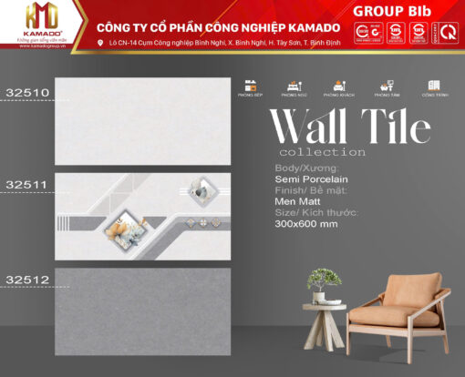 Gạch ốp tường 300x600