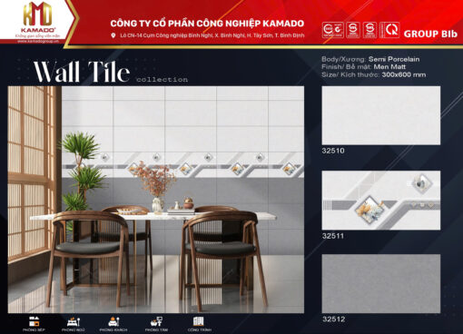 Gạch ốp tường 300x600 - Ảnh 2
