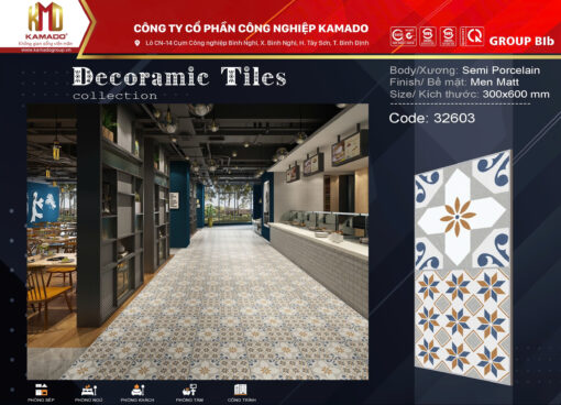 Gạch ốp tường 300x600 - Ảnh 2