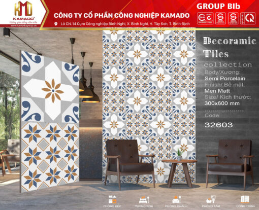 Gạch ốp tường 300x600