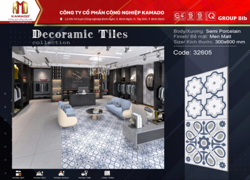 Gạch ốp tường 300x600 - Ảnh 2